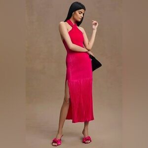 L'Idée Soiree Sleeveless Pleated Gown